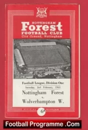 Nottingham Forest v Wolves 1963