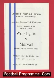 Workington v Millwall 1966 – plus Newspaper Article