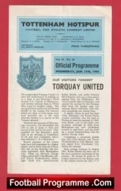 Tottenham Hotspur v Torquay United 1965