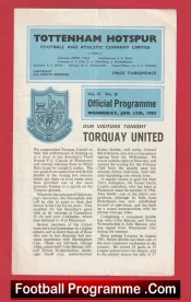 Tottenham Hotspur v Torquay United 1965
