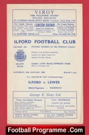 Ilford v Lewes 1968 – FA Amateur Cup