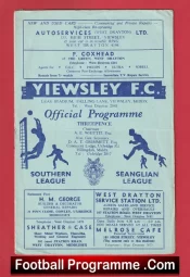 Yiewsley v Ramsgate Athletic 1960
