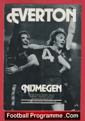 Everton v Nijmegen 1977 – Friendly Match