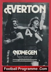 Everton v Nijmegen 1977 – Friendly Match
