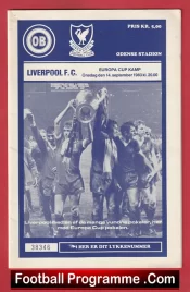 Odense v Liverpool 1983 – Denmark