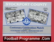 Stockport County v Manchester City 1984 – Friendly Match