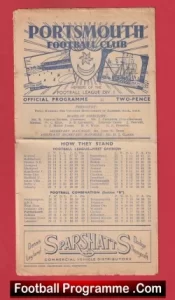 Portsmouth v Bolton Wanderers 1947