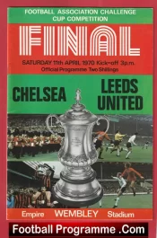 Leeds United v Chelsea 1970 – FA Cup Final Wembley