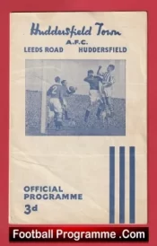 Huddersfield Town v Manchester United 1955 – Man Utd