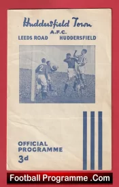 Huddersfield Town v Manchester United 1955 – Man Utd