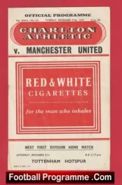 Charlton Athletic v Manchester United 1955 – Man Utd