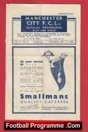 Manchester City v Manchester United 1948 – Man City 1940s