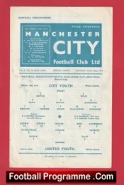 Manchester City v Manchester United 1964 – Youth Semi Final George Best