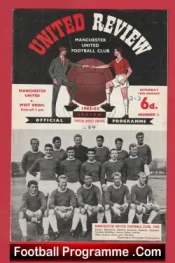 Manchester United v WBA 1962 – Man Utd 62 Denis Law Debut Match