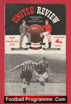  Manchester United v Blackburn Rovers 1957 - Busby Babes Youth Cup Match Football Programme .COM Football Programmes Memorabilia