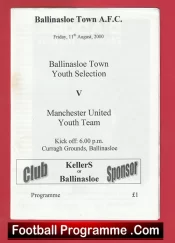 Ballinasloe Town v Manchester United 2000 – Youth Match Curragh