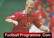 Manchester United Paul Scholes Small Square DVD Card 2005 – Boxed