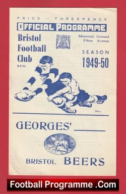  Exeter Rugby v Newton Abbot 1947 - 1940s Rugby Programme Football Programme .COM Football Programmes Memorabilia