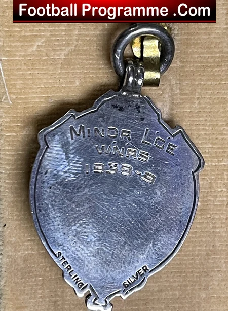 Wigan Sunday Schoolboys League Football Silver Medal + Box 1938 - 1939 - Image 6