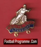 White City Speedway Badge 1960s
