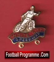White City Speedway Badge 1960s