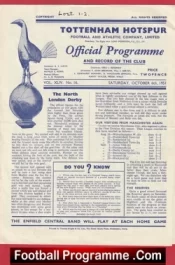 Tottenham Hotspur v Manchester City 1951 – 1950s