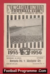 Newcastle United v Manchester City 1956 – 1950s