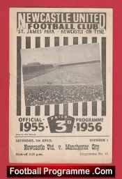 Newcastle United v Manchester City 1956 – 1950s