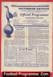Tottenham Hotspur v Manchester City 1952 – 1950s