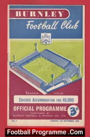Burnley v Preston 1959 – Champions