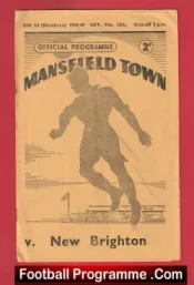 Mansfield Town v New Brighton 1949 – 1940s