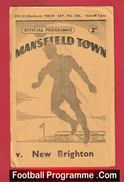  Newcastle United v Stoke City 1948 - 1940s Football Programme .COM Football Programmes Memorabilia