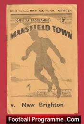 Mansfield Town v New Brighton 1949 – 1940s