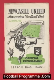 Newcastle United v Stoke City 1948 – 1940s