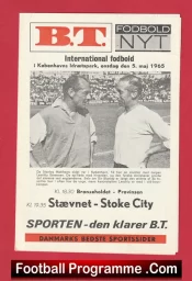Staevnet v Stoke City 1965 – Copenhagen Denmark