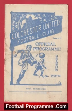  Bournemouth v Reading 1951 - 1950s Football Programme .COM Football Programmes Memorabilia