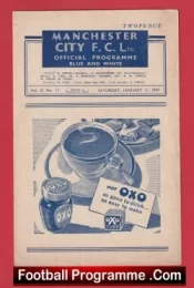 Manchester City v Gateshead 1947 – 1940s Man City