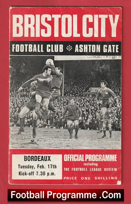 Bristol City v Bordeaux 1970 - France Football - Image 2