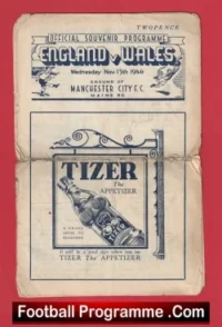 England v Wales 1946 – Maine Road Manchester City