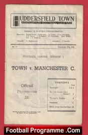 Huddersfield Town v Manchester City 1947 – 1940s