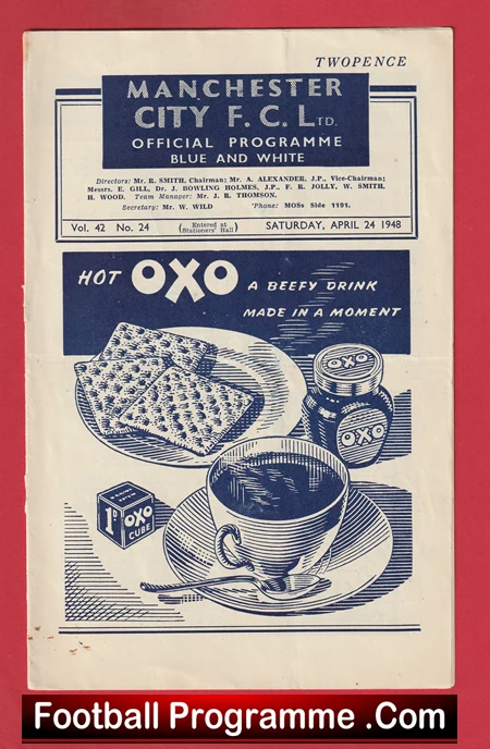 Manchester City v Arsenal 1948 - 1940s - Image 2