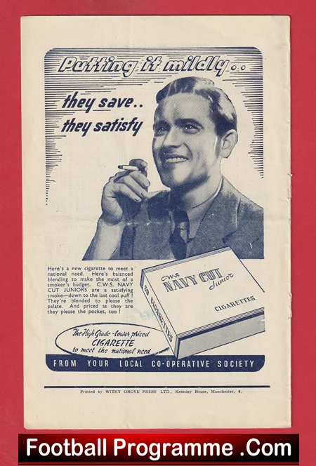 Manchester City v Arsenal 1948 - 1940s - Image 4