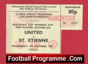 Manchester United v St Etienne 1977 – CCTV Old Trafford