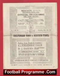 Merthyr Tydfil v Cheltenham Town 1947 – 1940s