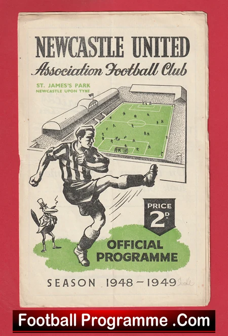 Newcastle United v Stoke City 1948 - 1940s - Image 2