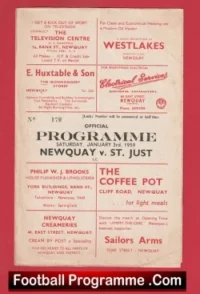 Newquay v St Just 1959