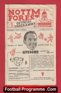 Nottingham Forest v Fulham 1954 – 1950s