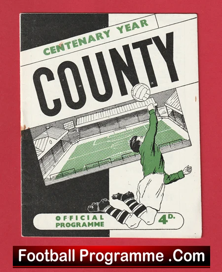 Notts County v Yeovil Town 1961 - Centenary Year - Image 2
