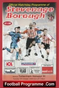 Stevenage Borough v Tottenham 2000