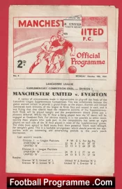 Manchester United v Everton 1964 – Lancashire Supplementary Cup Final